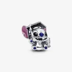 Pandora ディズニー　スティッチ　グラデュエーション　チャーム
