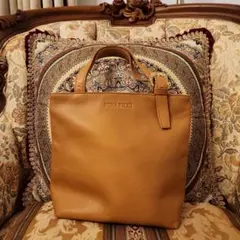 NINA RICCI レザー キャメル