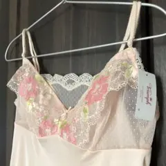 Triumph ピンク レースキャミソール