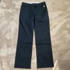 TOMMY HILFIGER GOLF ブラックフレアパンツ 34/XS