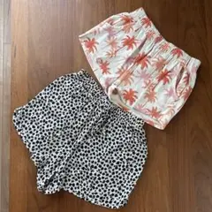 ZARA ハーフパンツ 2枚セット