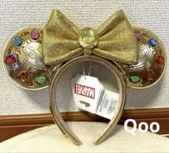 香港ディズニー　マーベル カチューシャ キラキラストーン 新品タグ付き　サノス
