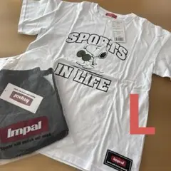 【Lサイズ】インパル　ハンドボール　ナイロンバギーショーツ&スヌーピーTシャツ