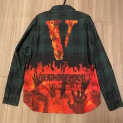 【値下げ】neighborhood vlone コラボ スーベニアジャケット NEIGHBORHOOD 新品 ネイバーフッド x ヴィーローン VLONE NHVL