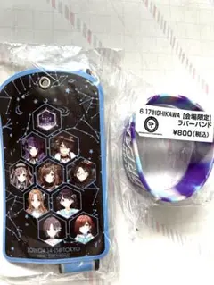 【新品未使用】アイマス　ネックストラップ　カードケース　ラバーバンド
