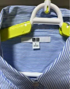 UNIQLOエクストラファイン コットンシャツL ストライプ