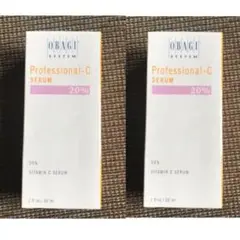 最安値 2本 オバジ プロフェッショナルCセラム 20% 30ml