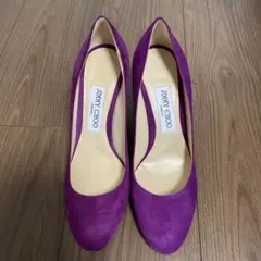 【JIMMY CHOO】ジミーチュウ スエード パンプス 23.5