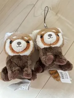 レッサーパンダ ぬいぐるみ 2個セット　ニトリ