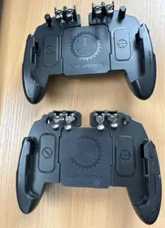 2個　スマホゲーム用PUBGモバイル 荒野行動 CoDモバイル コントローラーE