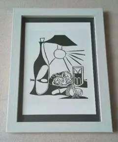 ✡️Pablo Picasso（ポストカードアート）2L額付