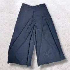 【新品未使用】　Posh Alma 変形タックスカーチョ　ネイビー M QVC