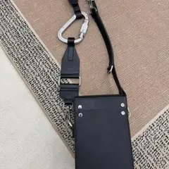 【美品】HELIOT EMIL BOX BAG ショルダーバッグ ブラック