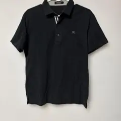 BURBERRY BLACK LABEL ブラックポロシャツ サイズ2値下げ