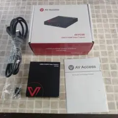 AV Access 4KVC00 HDMI キャプチャーボード USB 3.0