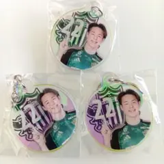 松本山雅 山ガチャ 2025プレーヤーズオーロラキーホルダー 22 佐相壱明選手