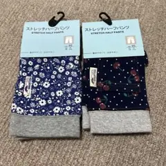ストレッチハーフパンツ　95 花　さくらんぼ