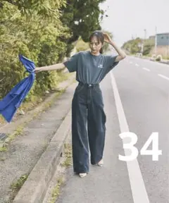 Spick and Span Igeta×S Wベルトいげデニム 34 セール】≪追加≫Igeta×S Wベルトいげデニム（デニムパンツ