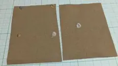 ミナペルホネンハギレ2枚　C37