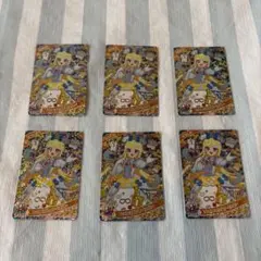 アニマルバズリウムプードルブルー みつき 6枚セット