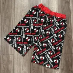 MARVEL マーベル　スパイダーマン プリントパンツ　ハーフパンツ　パジャマ