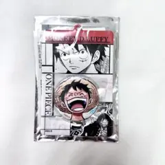 ルフィ　缶バッジ&特製ホルダー　原作　ONE PIECE ワンピース