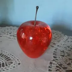 リンゴ　置物　オブジェ