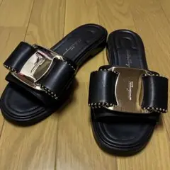 フェラガモ リボンサンダル 37.5