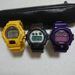 ジーショックGW-6900CC DW-6630B DW-6900FL-6MJR