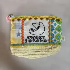 カーリーコレクション 刺繍　ポーチ　スヌーピー ピーナッツ