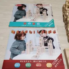 【8/17まで出品】木製ブロック 知育玩具 セット