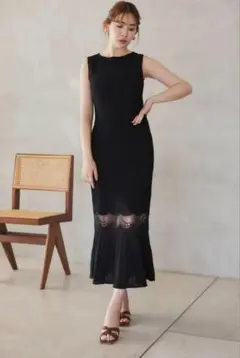 herlipto Mermaid Lace Knit Dress 新品タグ付き