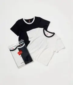 Hanes for BIOTOP CROPPED T 2P TRIM