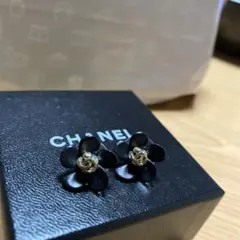 ☆CHANEL☆カメリアストーン☆ピアス☆