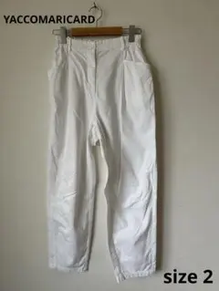 【美品】カ34 YACCOMARICARDヤッコマリカルド　パンツ　size2