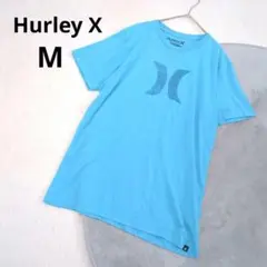 Hurley/ハーレー ▶ Tシャツ M 水色 綿100%