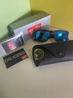 RAYBAN JUSTIN 4165偏光 レイバンサングラス ブルーミラー