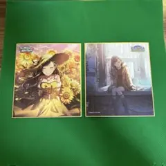プロセカ 白石杏 色紙 24b ひまわり 🌻 プロセカ Vivid BAD SQUAD 白石杏 ひまわりが描きたかったの