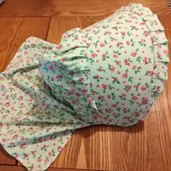 日除け帽子 農作業♡ ガーデニング 爽やかグリーン 緑に同化グリーンと一体感