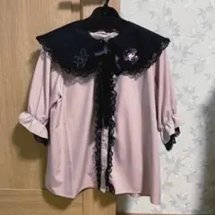 マイメロ ブラウス(半袖)スモークピンク