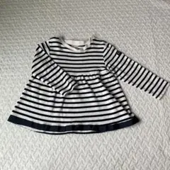 petit mainボーダー長袖　90cm