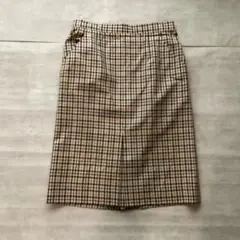 DAKS スカート　チェック