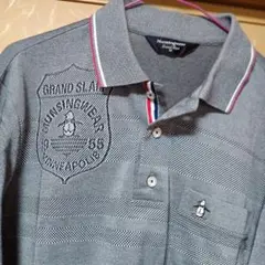 Munsingwear グレー ポロシャツ