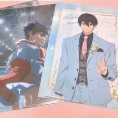 Free! FS ヒルトン東京お台場 ムビチケカード クリアファイル 遙セット