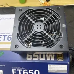 SilverStone ET650 650W 電源ユニット　ジャンク品