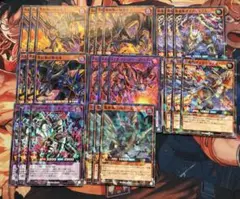 遊戯王ラッシュ　滝族　デッキパーツ　ノーマルパラレル　各3枚　rd/tb02
