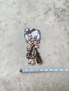 アイロンワッペン☆フリントストーン　アメキャラ　アメリカン雑貨　古着ストリート
