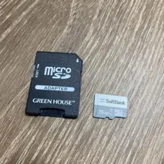 MicroSDカード　16GB ソフトバンク