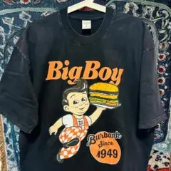 小麦肉少年 ティーシャツ 半袖 メンズ ヴィンテージリプリント XL 2XL