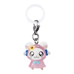めじるしアクセサリー　とっとこハム太郎　リボンちゃん　キーホルダー　ガチャガチャ